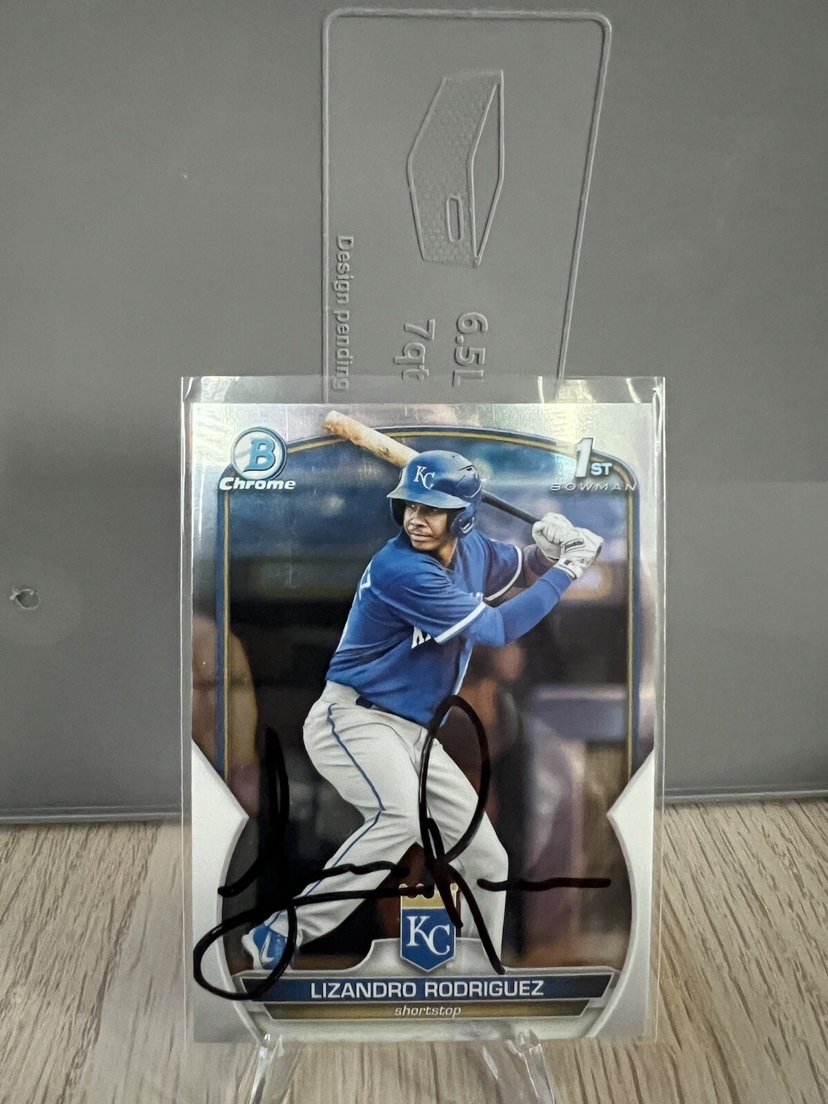 2023 1st Bowman Chrome Signed Autograph Lizandro Rodriguez