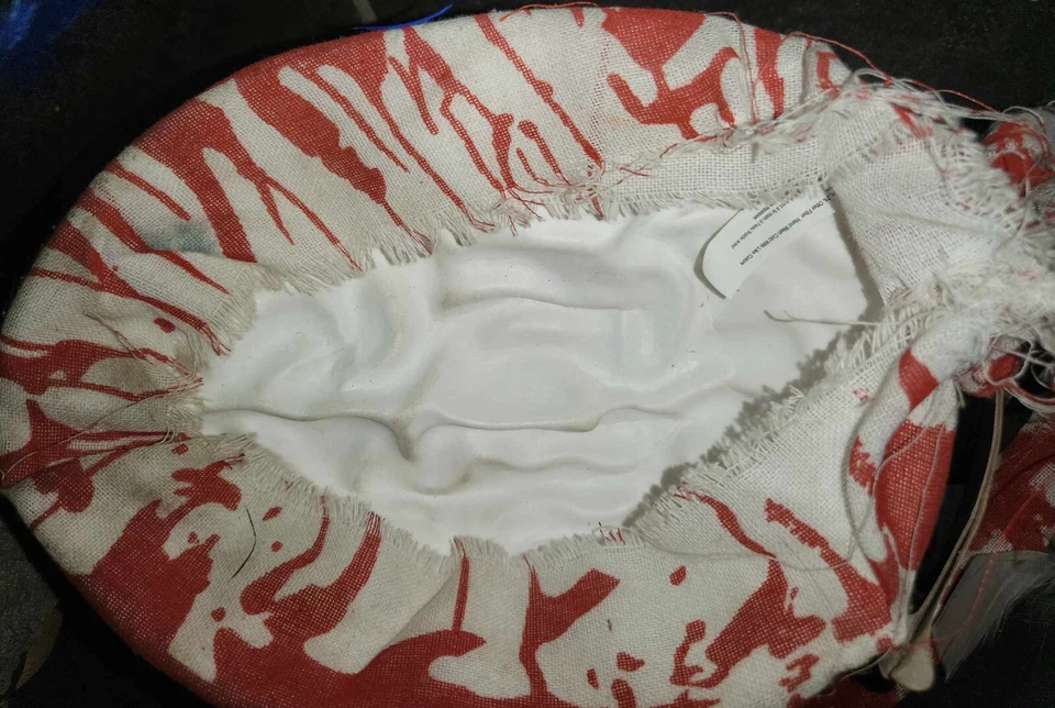 Disfraz Cerebro Zombie Tocado Terror Terror Sombrero Halloween Vestido Elegante Foto 4 de 4