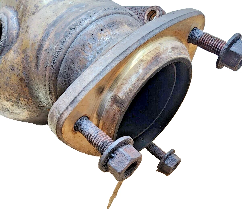 Colector de escape del lado del conductor izquierdo VW Touareg Phaeton 2004-2007 4,2 L V8 077253033 Foto 3 de 4