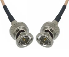 6~30" BNC Male to BNC Male Coaxial RG179 75Ω Cable HD-SDI CCTV DVR Camera 1080P