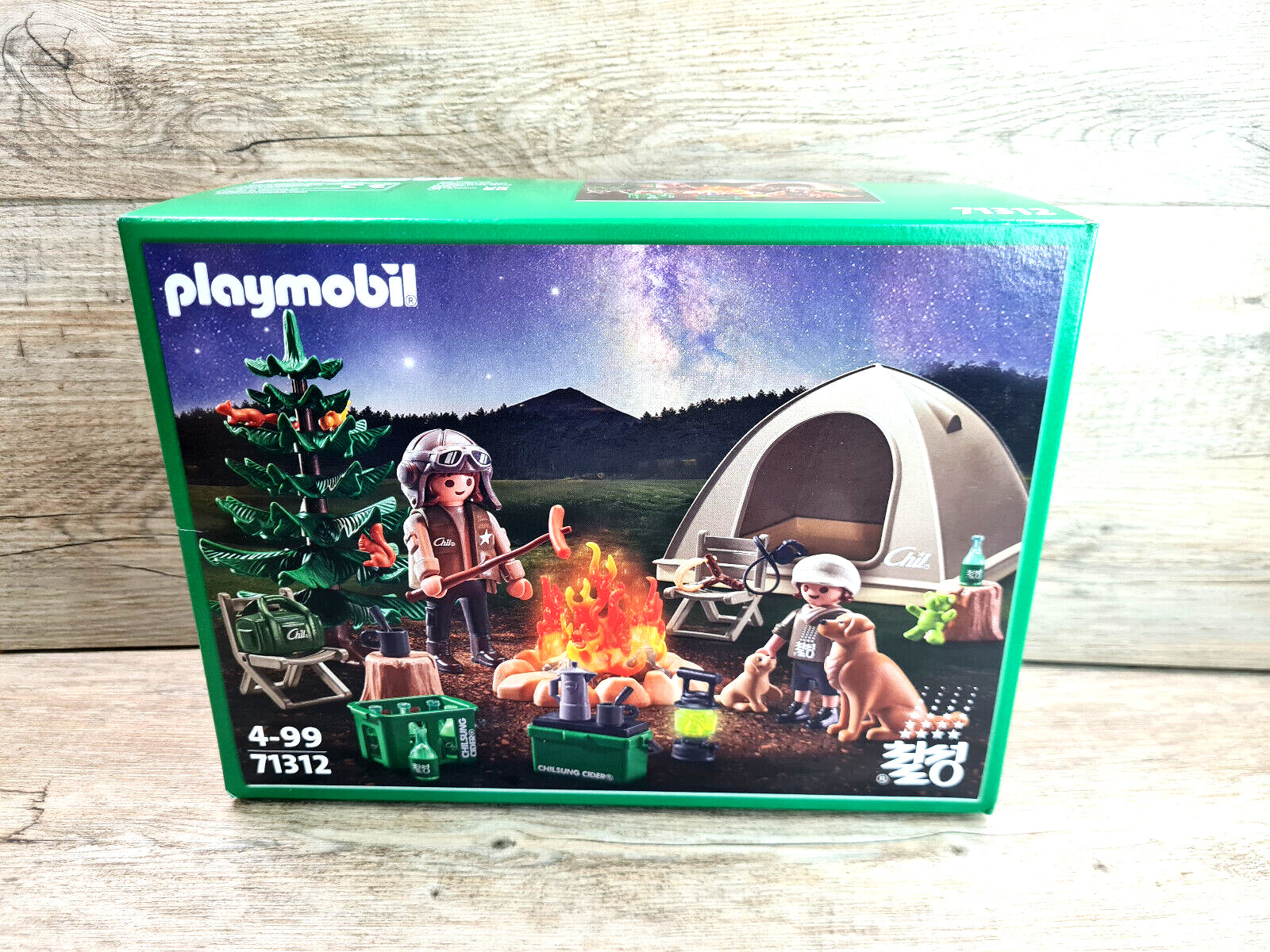 PLAYMOBIL® 71312 x Chilsung camping padre e hija tienda Corea juego especial NUEVO