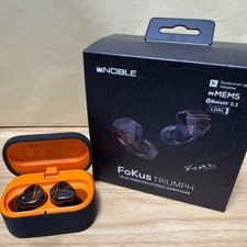 Noble Audio FoKus Triumph NOB-FOKUSTRH-B Wireless Earbuds w/Box