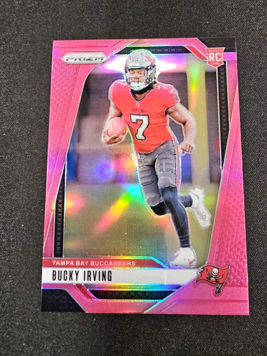 2024 Panini Prizm Rookies Pink Prizm #316 Bucky Irving (RC