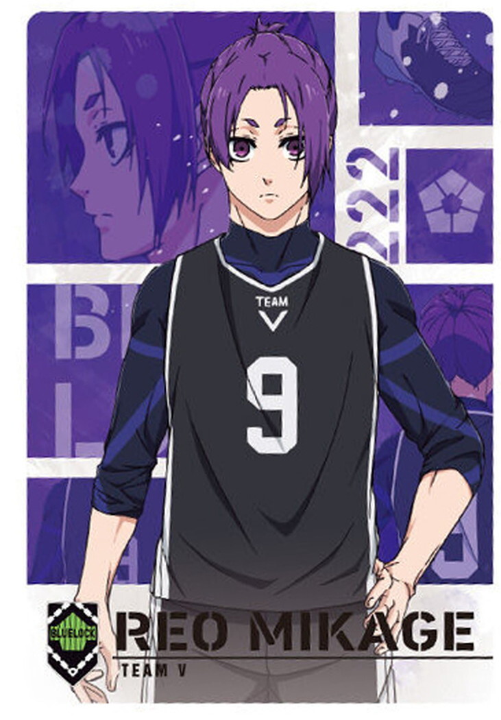 BLUE LOCK Trading Card W#1 1-17 Reo Mikage BANDAI Japan | eBay