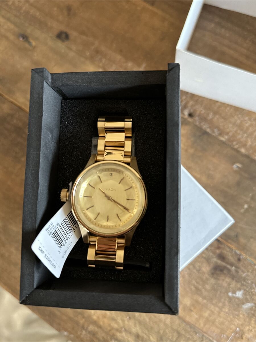 nixon facet 38 gold watch | eBay nixon facet 38 gold watch | eBay