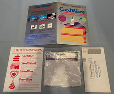 CardWare - Atari 400/800 Computer Hi Tech Expressions Program 5.25" Disk TESTED