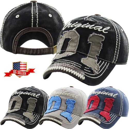 Vintage Distressed Hat Baseball Cap 
