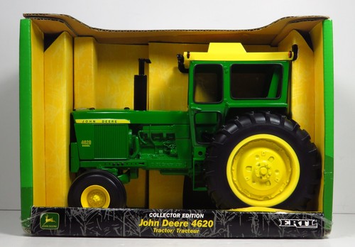 ERTL John Deere Collector's Edition 4620 Tractor with Cab 1:16 Metal # 15282 - 第 1/11 張圖片