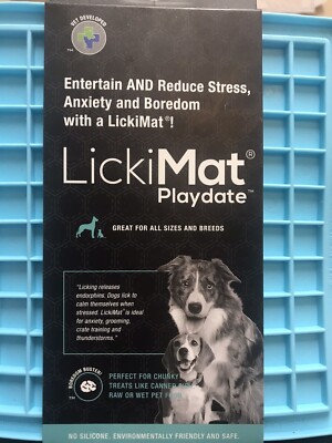 Lot of 2 ~ Dog Slow Feed Keegud Insert & Licki Mat Playdate Food/Treat Dispenser