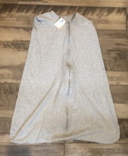 HALO Sleepsack 100 Cotton Wearable Blanket - Heather Grey - Large 12-18 months