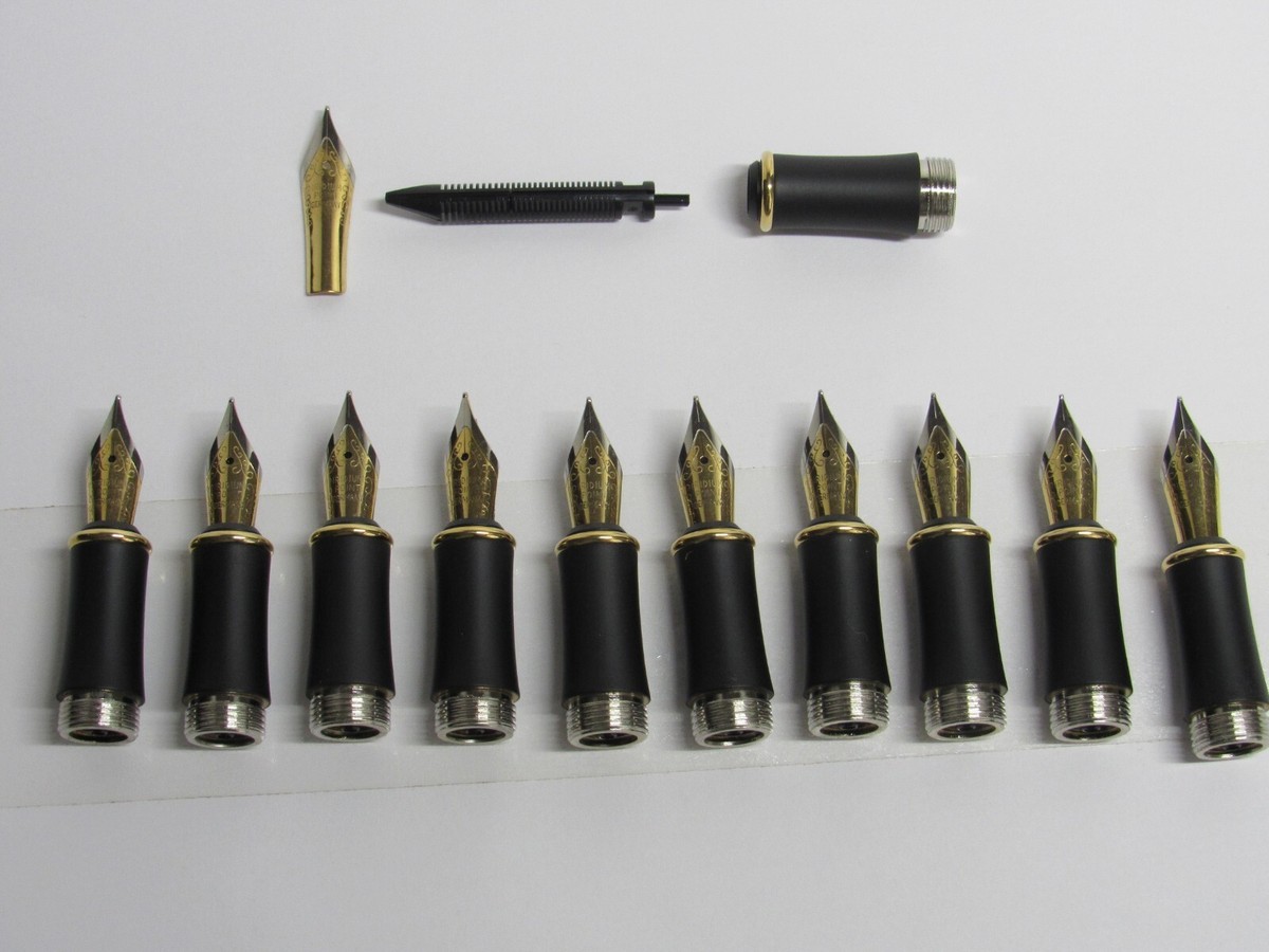FOUNTAIN PEN NIB (M) ASSEMBLY-Germany Iridium Nib-Model B-fit