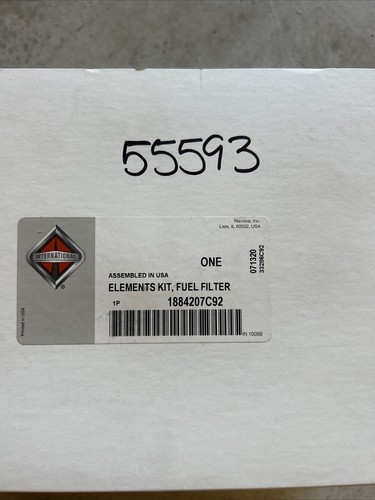 GENUINE INTERNATIONAL 1884207C92 KIT, FUEL FILTER, ELEMENT - Foto 4 di 4