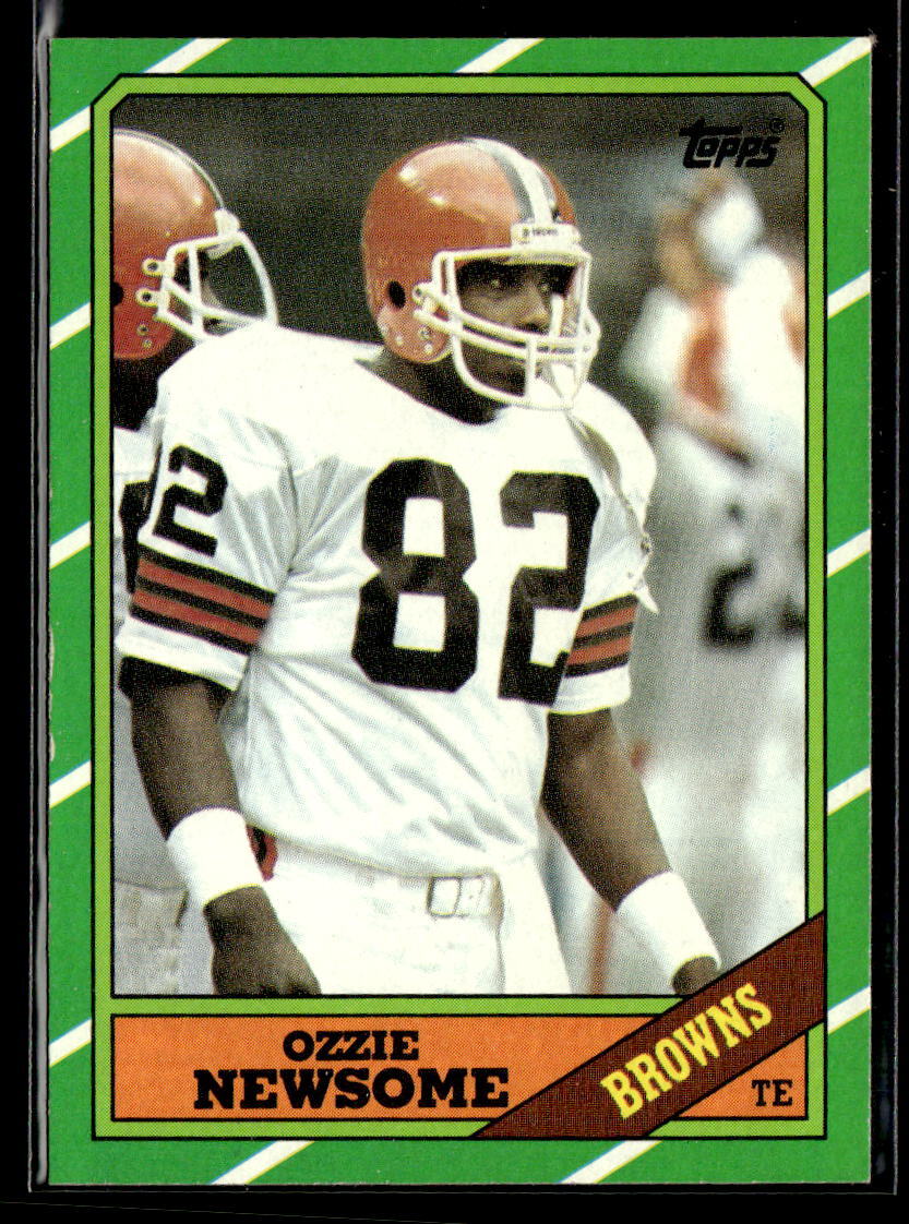 1986 Topps #191 Ozzie Newsome EX / Near Mint