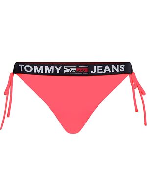 Tommy Hilfiger Damen Bikinihose Cheeky String Side Tie Bikini Pink