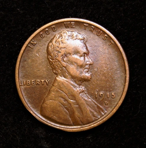 1915-D Lincoln Wheat Cent  XF++