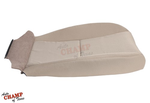 Chevrolet Silverado 1500 2500 3500 HD 2008 - 2024 Housse de siège en tissu inférieur côté conducteur marron