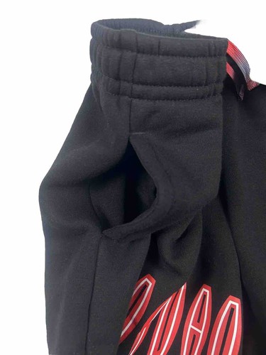 Nike Boys Air Jordan MJ MVP Fleece Sweat Shorts Black Red Size Small (8-10 Yrs) - Picture 7 of 8