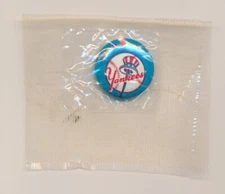 1968 Rold Gold 7/8" Pinback Buttons (Adv Premium Sales) -N. Y. YANKEES *Sealed*