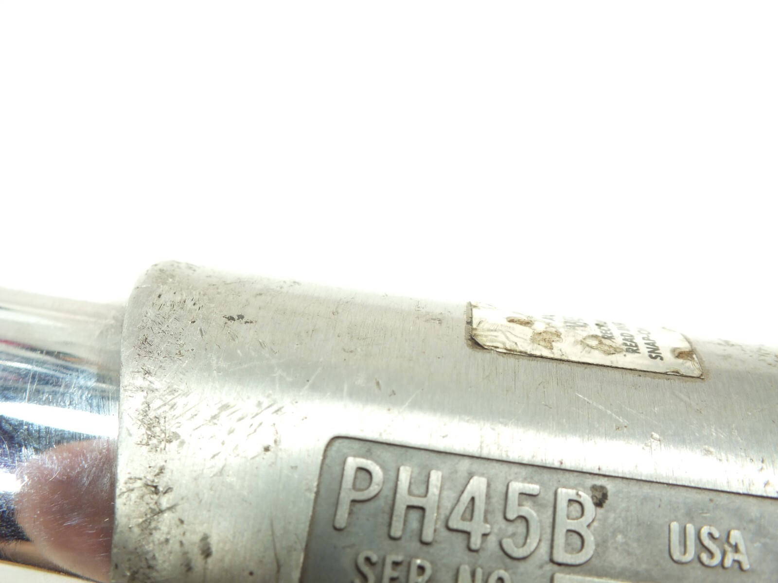 SNAPON TOOLS AIR HAMMER CHISEL GUN WORKS GOOD PH45B MADE IN USA