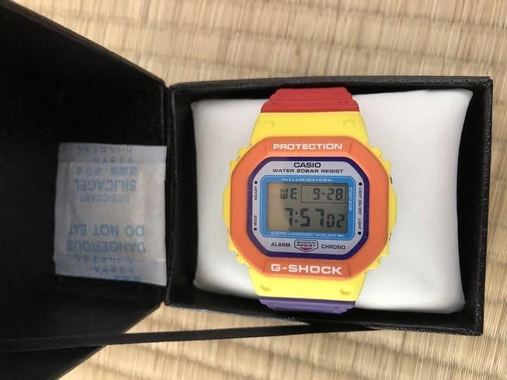 G-SHOCK Psychedelic Multi Colors DW-5610DN-9JF Domestic Version