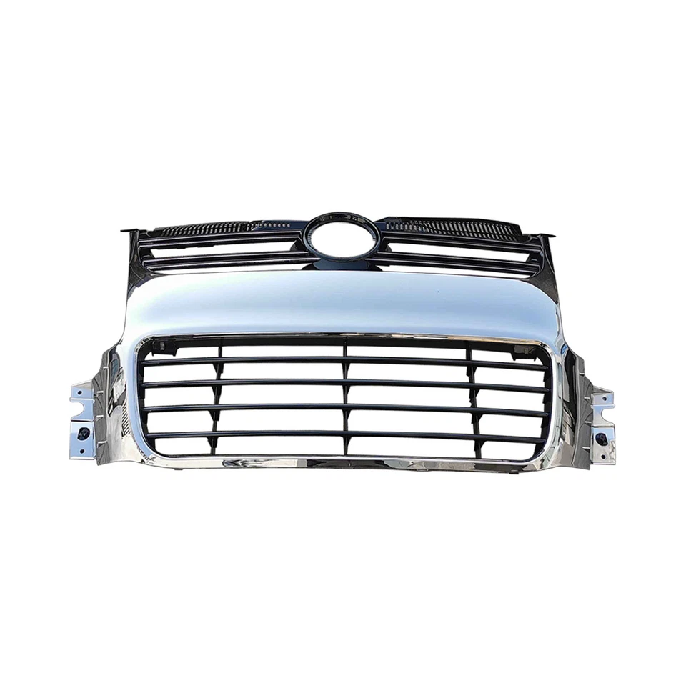 Front Bumper Cover With Grille Fits 2003-2008 Volkswagen Golf 5 VW MK5 R32 Style - Image 4 of 4