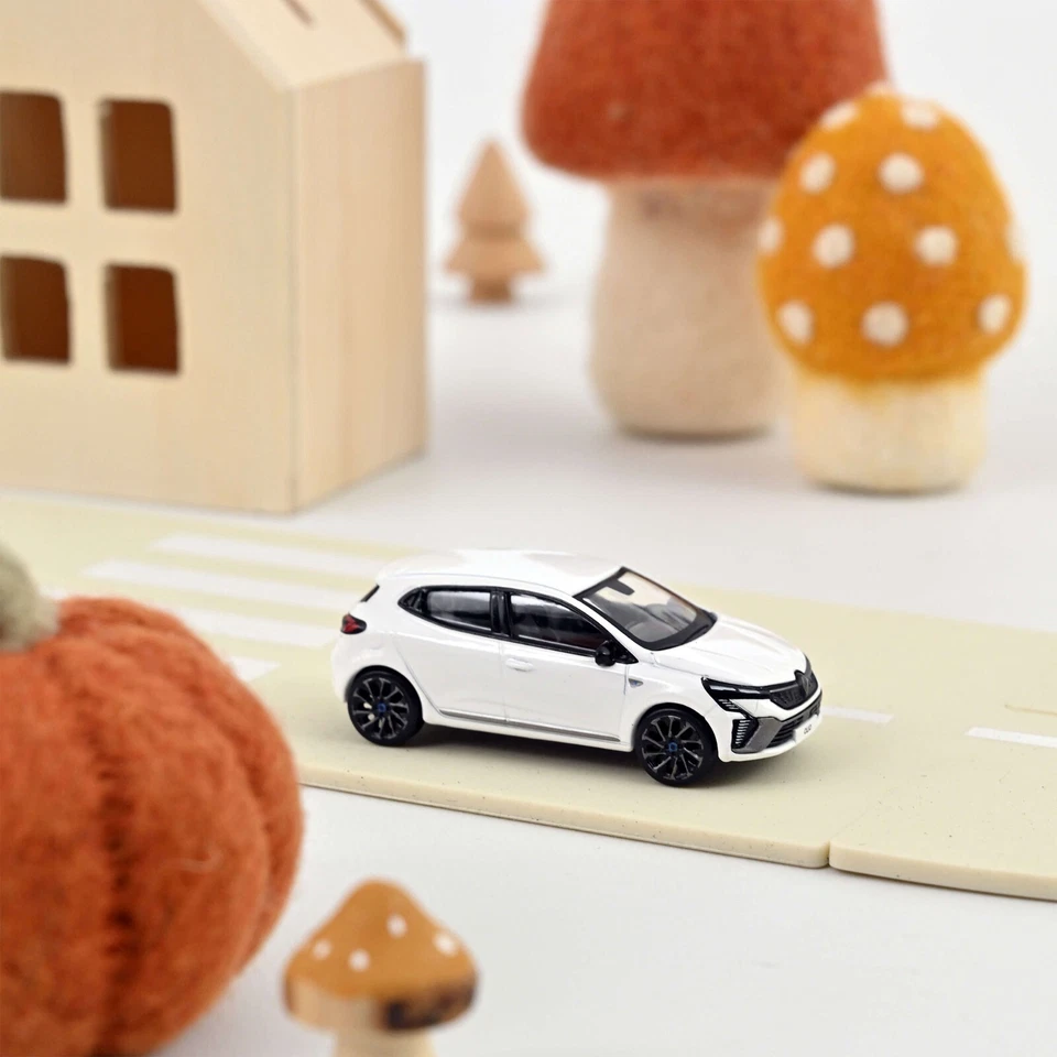 Renault Clio 2024 1:64 Modellauto Miniatur 1/64 Alpine Aktis Weiss Norev 310961 - Bild 2 von 2