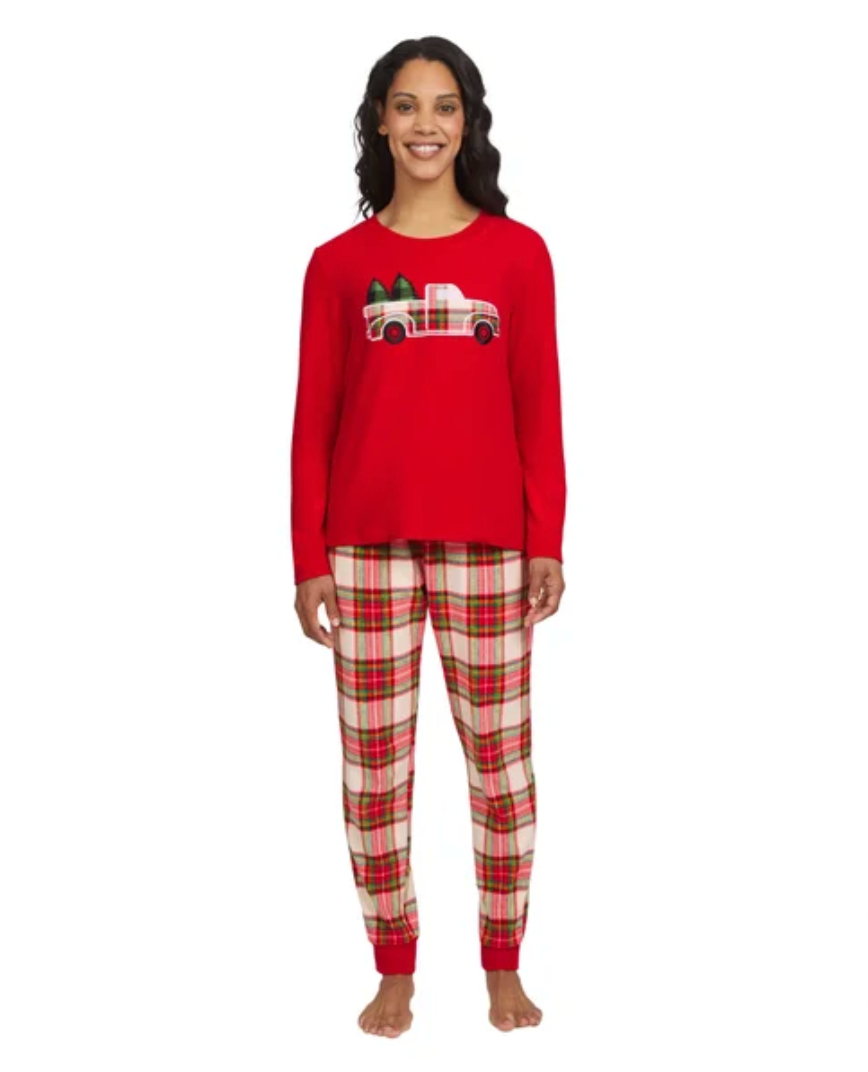 Eddie Bauer Womens Holiday Pajama Set for the Whole Family