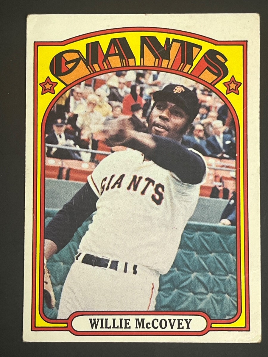 プレイヤー 1972 Topps Willie McCovey Baseball Card #280 BV $40 KB 22524 | eBay