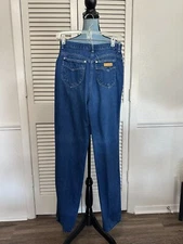 Vintage 80's PS Gitano Jeans High Waist Dark Wash Blue Jeans Denim Size 8/9 Tall