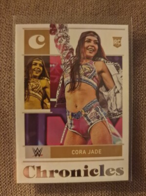 WWE Panini Chronicles 2022 Cora Jade Rookie Card