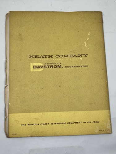 Vintage Heathkit Assembly Manual High Fidelity Record Changer Model AD-92 - Picture 2 of 7