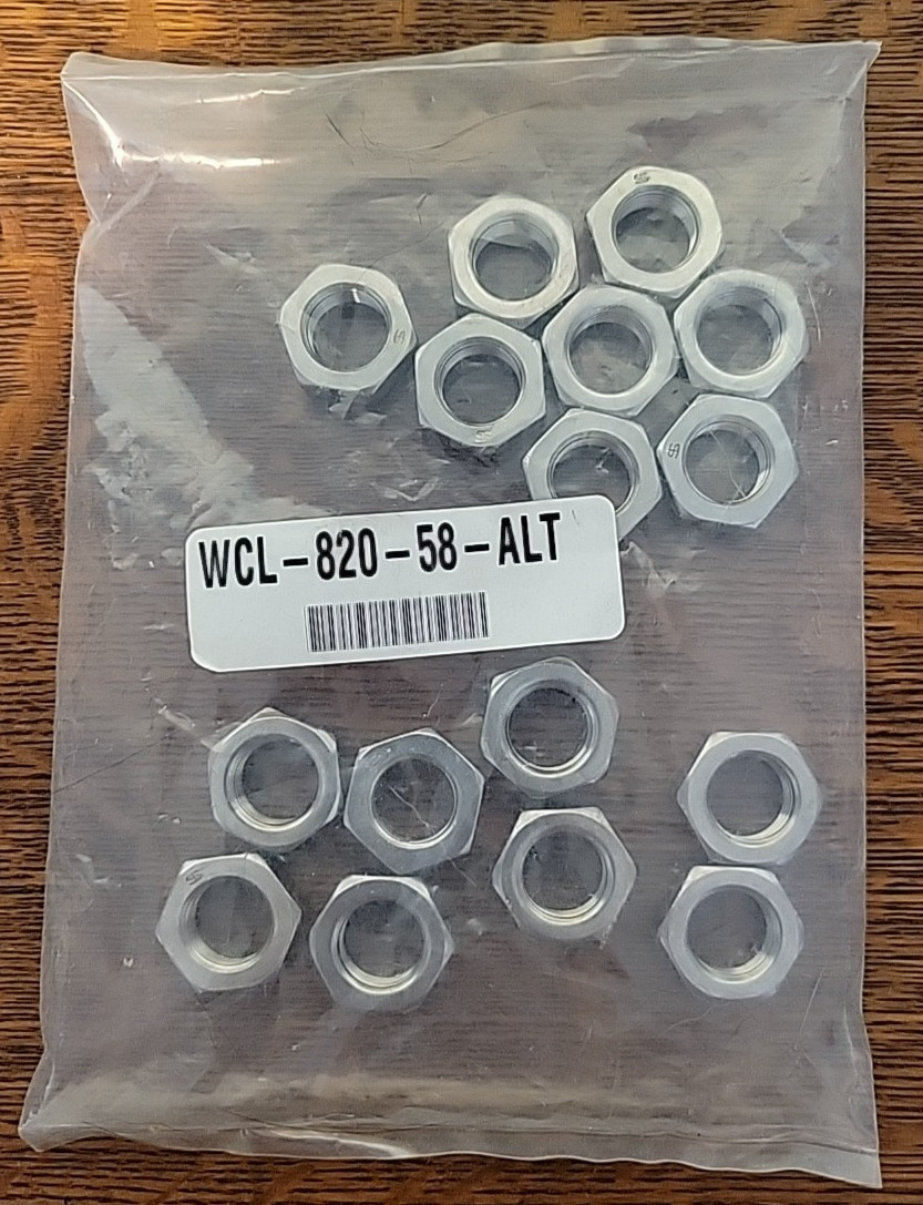 FlowBelow WCL-820-58-ALT Wheel Cover Components 16 pcs
