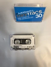 Audio magnetics mini cassette tape for Dictaphone Philips Sanyo Dictation