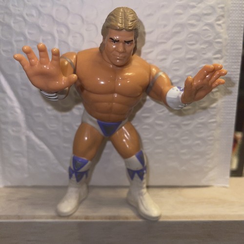 Vintage WWF Hasbro Lex Luger Action Works! Minty!...