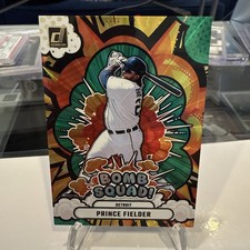 2025 Donruss Prince Fielder Bomb Squad! Green Laser 🔥 Tigers