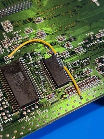 Hitachi Sega Hi-Saturn MMP-1, Recapped, FRAM, Fenrir ODE, MPEG Card, Modern PSU