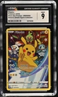 Pikachu SWSH020 Sword & Shield Figure Collection Pokemon CGC 9 Mint *056