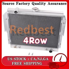 Fit Dodge D150 D250 D350 W150 W250 Ram 5.2l 5.9l V8 4row Alu Radiator 1979-1993