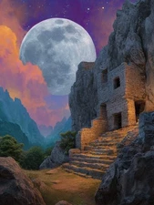 "Dream Castle" Fine ART GICLEE Hand Signed & Numbered By Artist