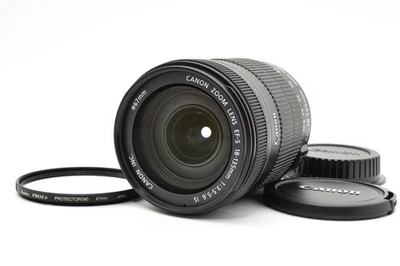 [Excellent état] Objectif zoom macro Canon EF-S 18-135 mm f3,5-5,6 IS du Japon - Photo 1/4
