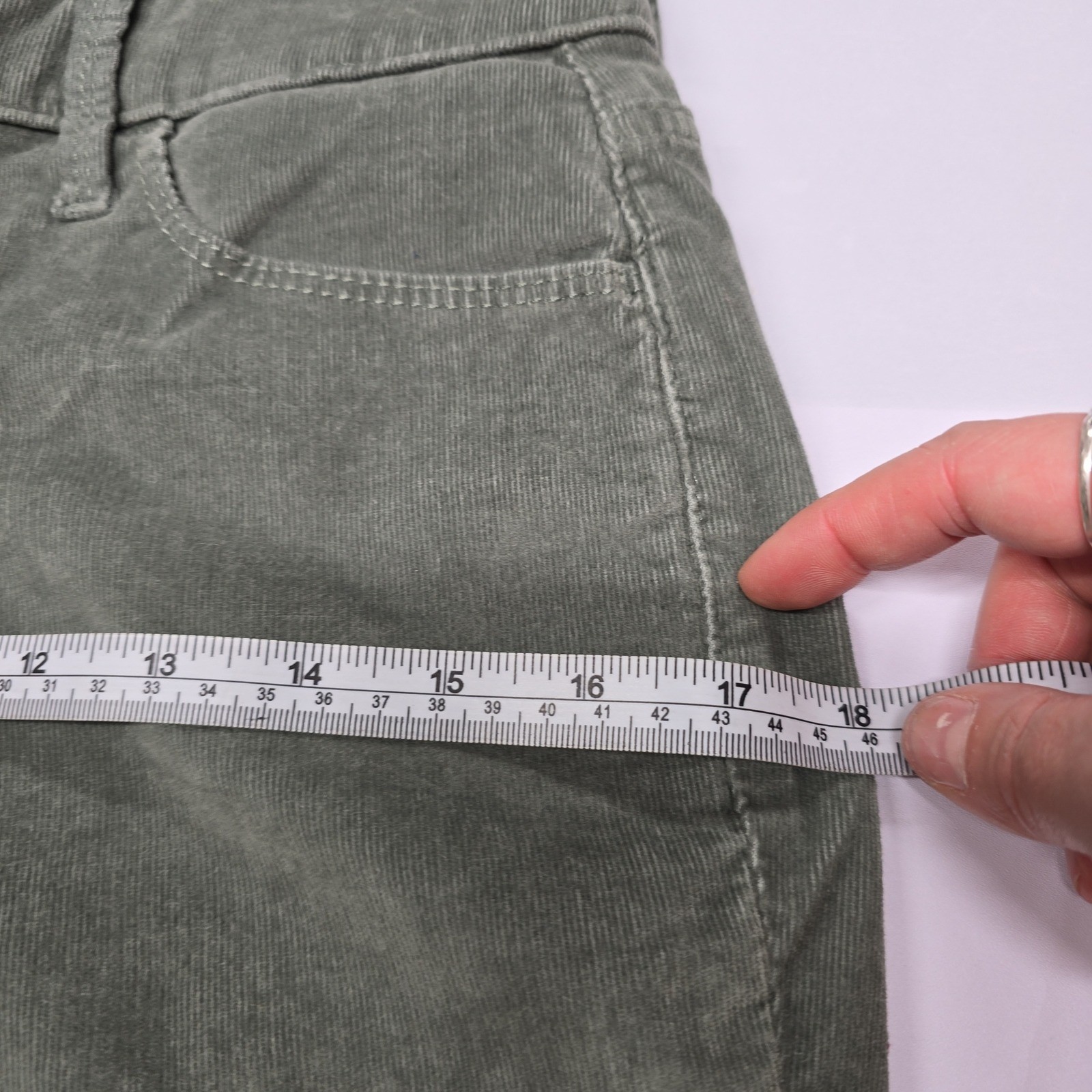 Universal Thread Corduroy Button Fly High Rise Sk… - image 6