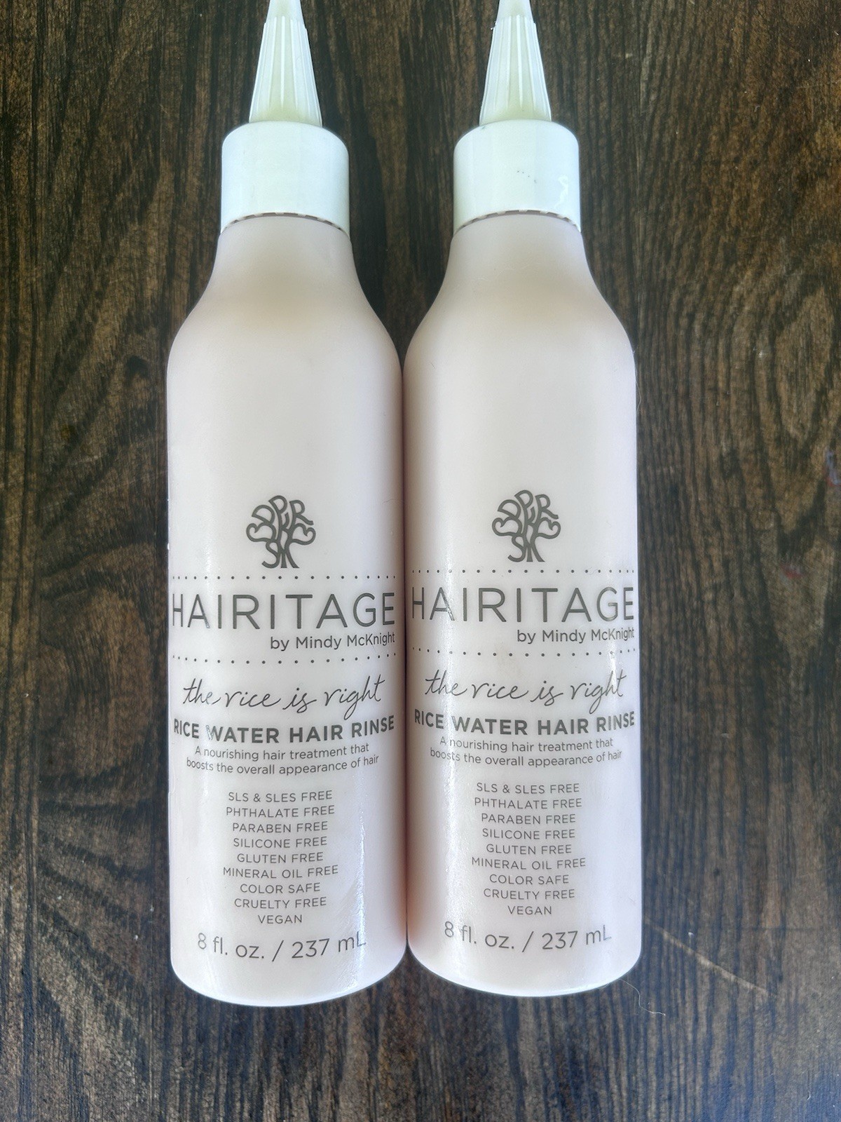 Hairitage The Rice Is Right Rice Water Hair Rinse 8oz x 2!