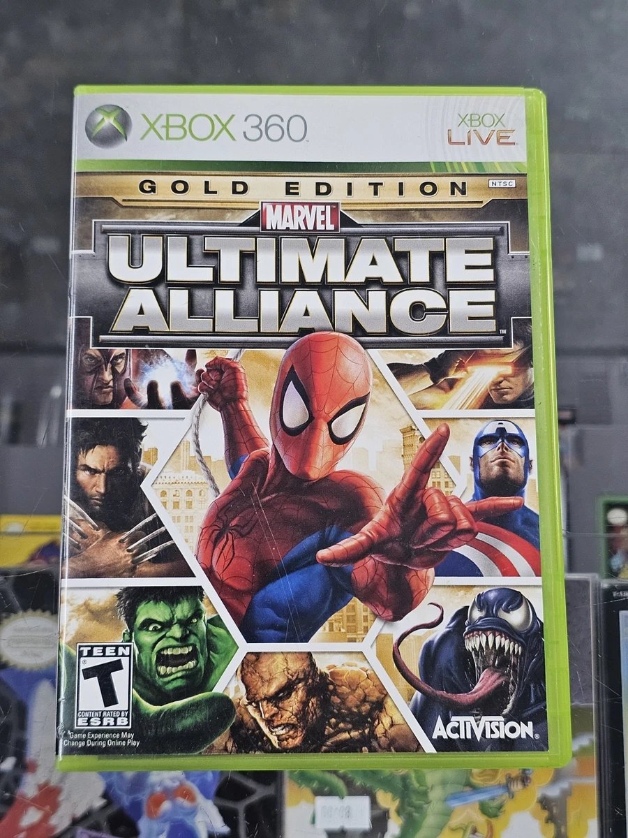 Marvel: Ultimate Alliance Microsoft Xbox 360 Video Games for sale