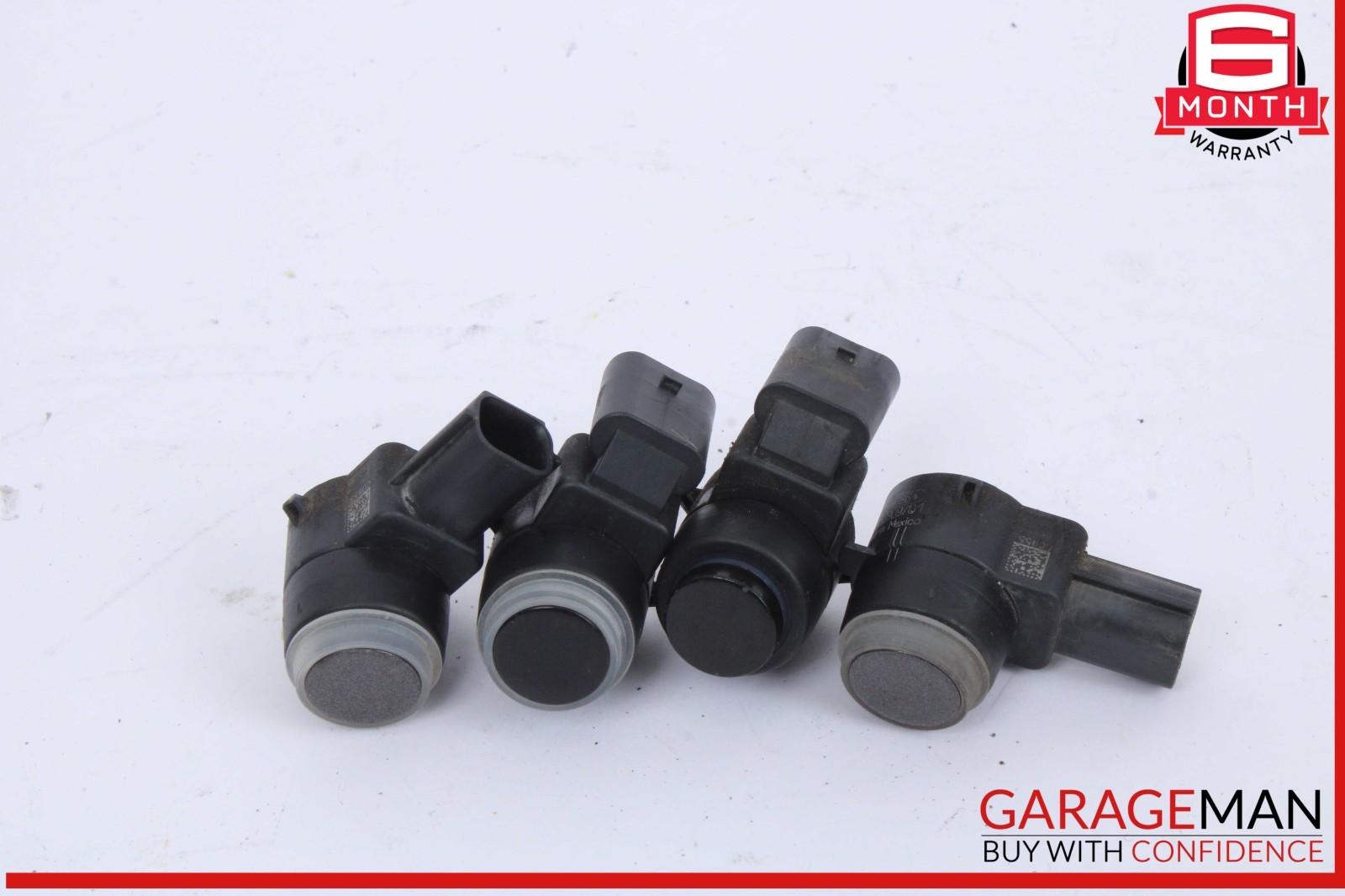 14-17 Maserati Ghibli Quattroporte Front Bumper PDC Parking Sensors Set of 4 OEM