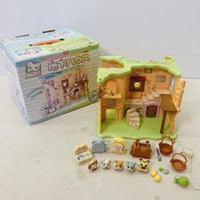EPOCH Hamtaro Hamuchanzu Underground House Playset HC101 with 5 Figures Rare
