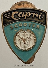 GARELLI SESTO SAN GIOVANNI SCOOTER CAPRI DISTINTIVO MOTOCICLISMO PROD. OMEA MI