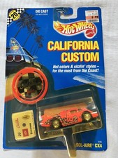 Vintage 1989 Hot Wheels California Custom #2105 Pink Sol-Aire CX4
