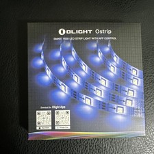 Olight Ostrip Smart RGB LED Strip Light 150 Lumens With Smart App New In The Box