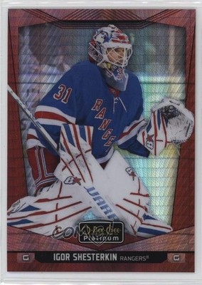 2024-25 O-Pee-Chee Platinum Red Prism 119/199 Igor Shesterkin #72 uf7