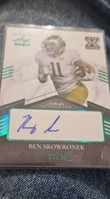 2021 Leaf Ultimate Draft - Ben Skowronek #BA-BS1 Emerald Spectrum /25 (AU, RC)